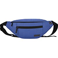 Los mejores  - MAXTOP Riñonera Unisex con Conector para Auriculares y 4 Bolsillos con Cremallera- cinturón Ajustable- Bolsa para…